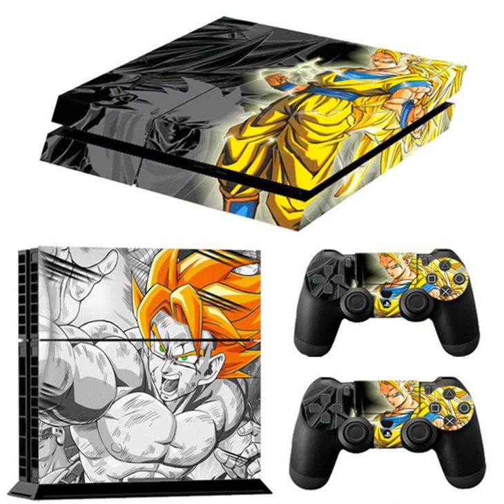 Skins Ps4 -Dragon Ball Z Stickers – Livraison Gratuite Vers à Jeux Video Pour Bebe