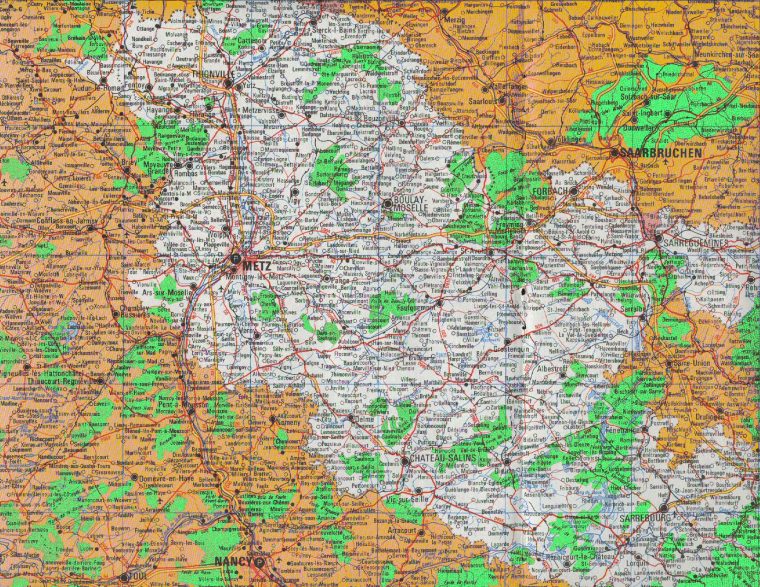 Snuipp 57 – Syndicat Moselle serapportantà Département 57 Carte