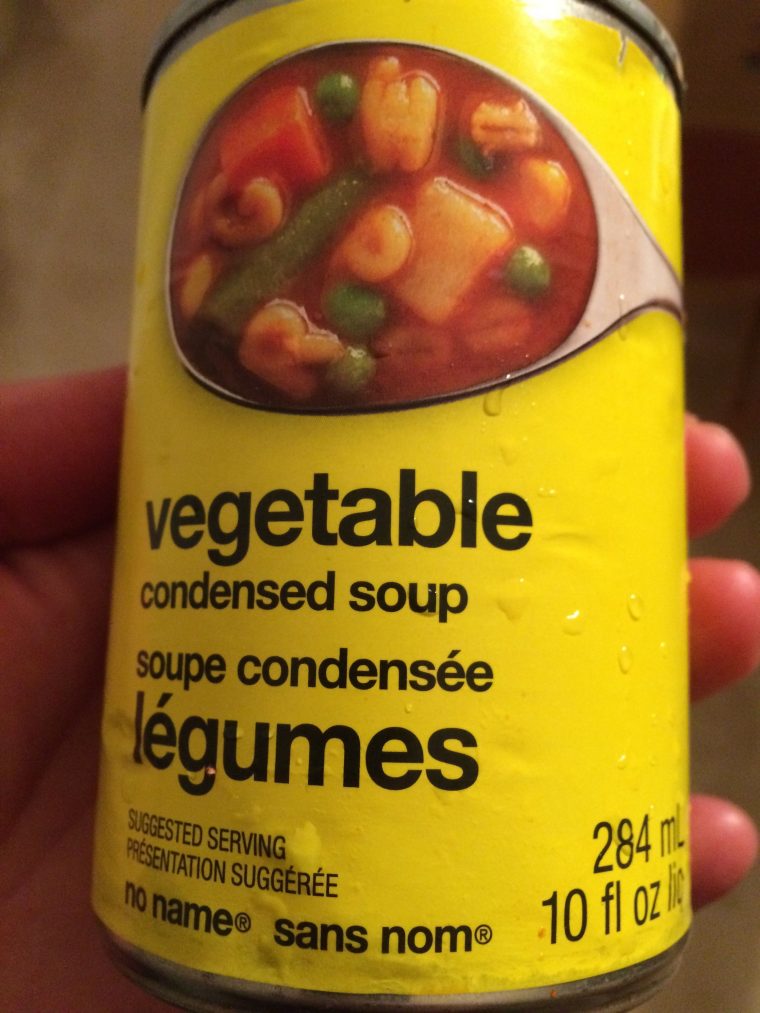 Soupe Condensée Légumes – Sans Nom Pour Loblaws Inc Toronto intérieur Nom Legume