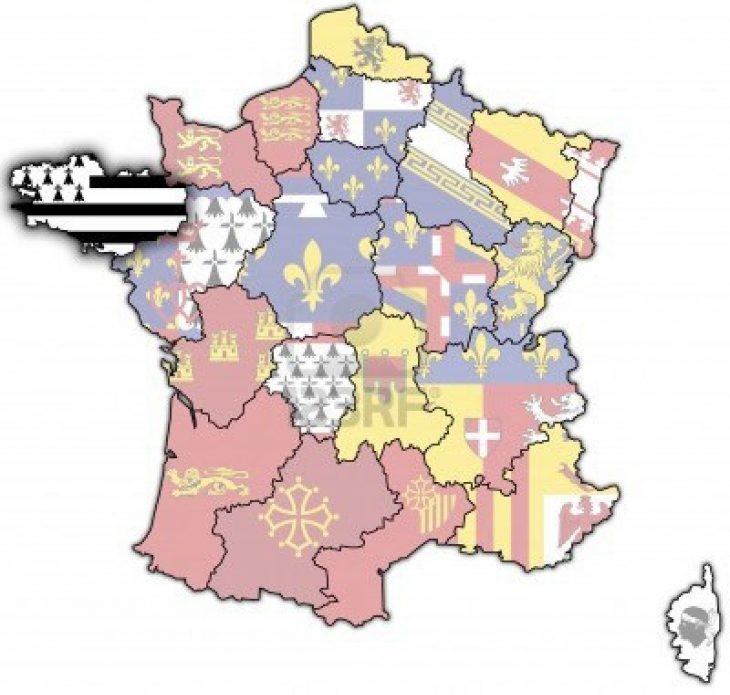 Stock Photo | France Map, Pays De La Loire, Geography Map pour Image De La Carte De France