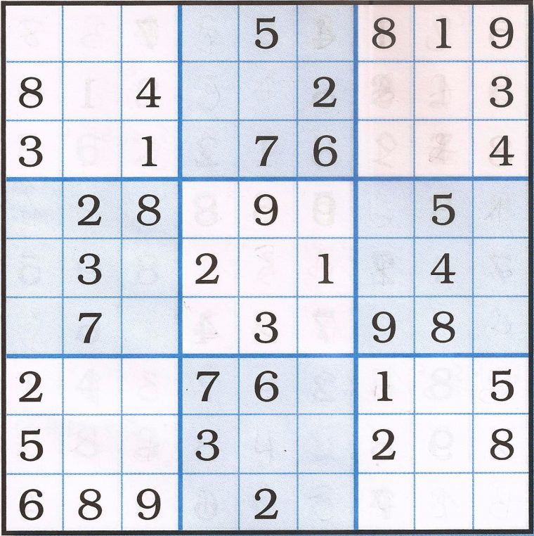 Sudoku – Facile – Le Veni, Vidi, Vinci avec Sudoku Facile Avec Solution