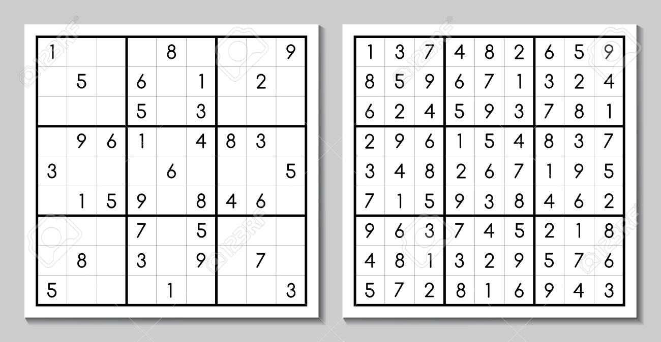 Sudoku Game With The Answer concernant Sudoku Facile Avec Solution