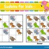 Sudoku Pour Des Gosses Fiche De Travail Se D?veloppante D intérieur Jeux De Puzzle Enfant