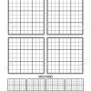 Sudoku Puzzle Blank Template, Four Grids With Solution Grids,.. pour Sudoku Vierge