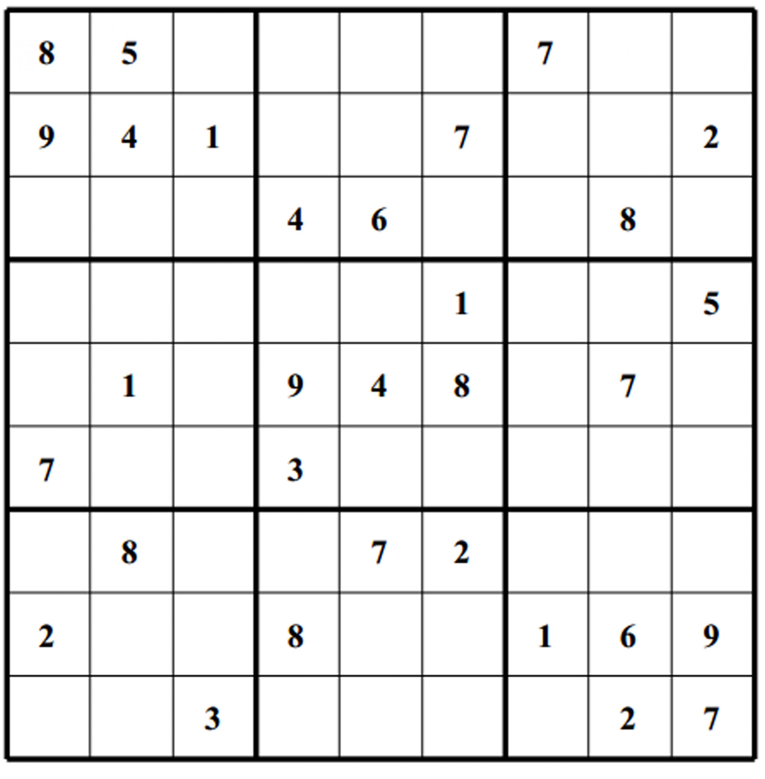 Sudoku Puzzles | Free Sudoku Puzzles | Page 4 avec Sudoku Facile Avec Solution 