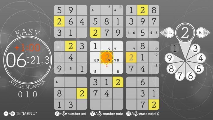 Sudoku Relax | Jeux À Télécharger Sur Nintendo Switch | Jeux à Logiciel Sudoku Gratuit