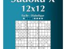 Sudoku X 12X12 - Facile A Diabolique - Volume 3 - 276 Grilles encequiconcerne Sudoku Facile Avec Solution