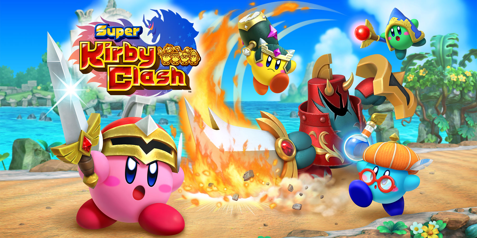 Super Kirby Clash | Jeux À Télécharger Sur Nintendo Switch à Jeux De Mots Gratuits En Francais A Telecharger 