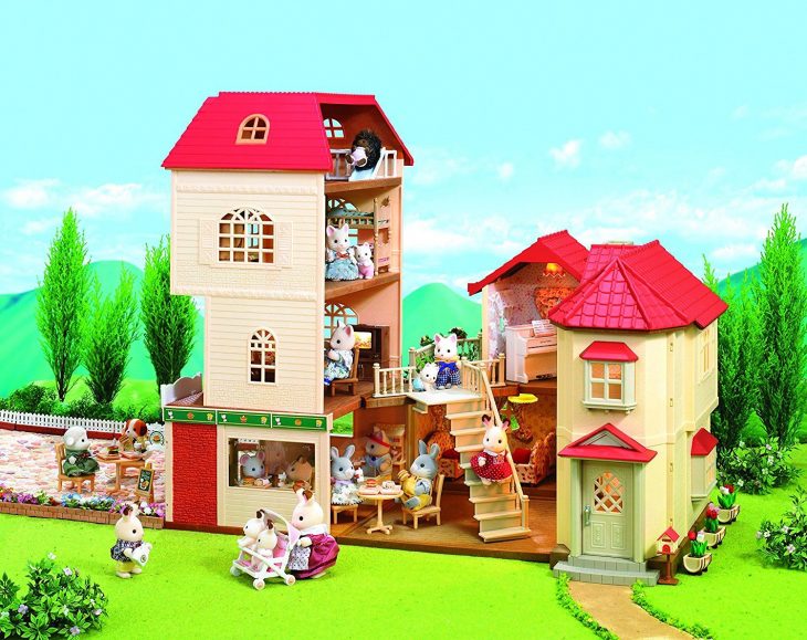 Sylvanian Families – 2752 – Poupées Et Accessoires – Grande encequiconcerne Jeux De Grande Maison