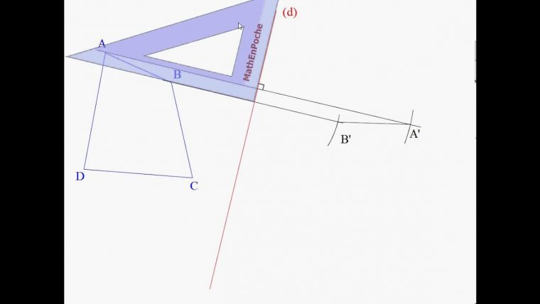 Symetrie Axiale Equerre dedans Symétrie Axial