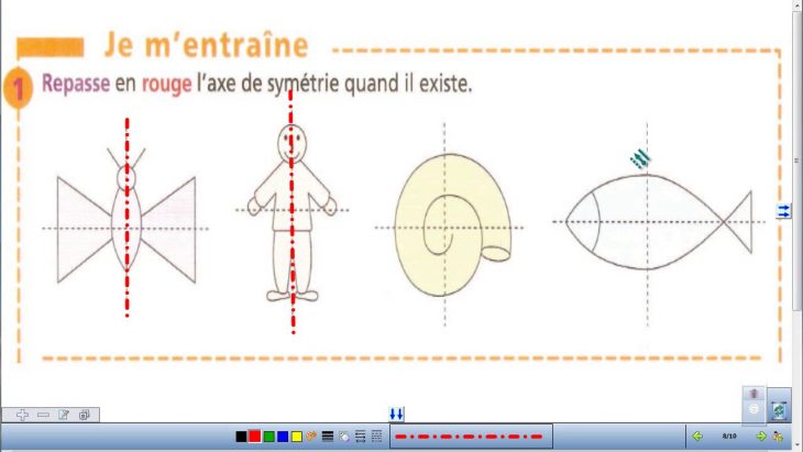 Symétrie Ce2 Exercices concernant Symétrie Ce1 Ce2