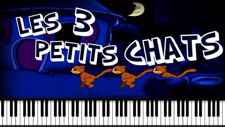 Synthesia [Piano Tutorial] Adibou – Les 3 Petits Chats tout Adibou Voiture