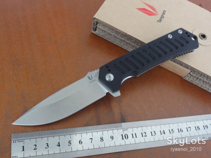 Tangram Tg3008A1 Progression, Kizer, Designer Dirk Pinkerton, Stonewash,  Тактический, Выживания, Флиппер avec Progression Tangram