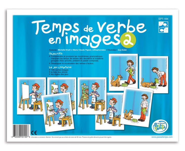 Temps De Verbe En Images 2 dedans Verbe Jeux