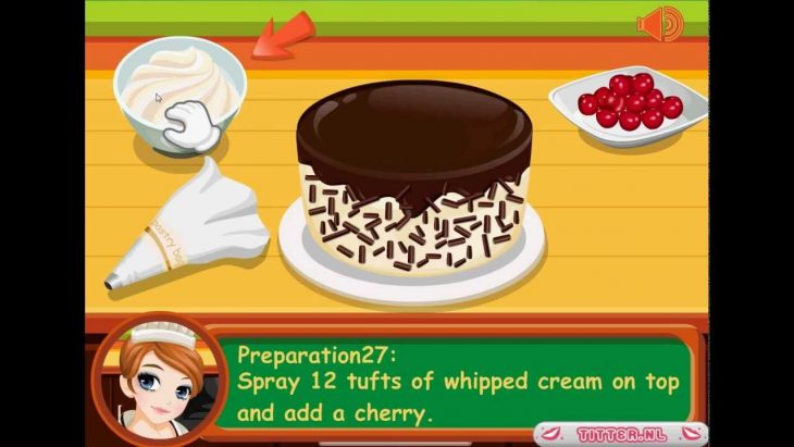 Tessa Fait Une Kirschtorte – Jeux Gratuits De Cuisine – Titter.fr dedans Jeux Gratuits En Francais