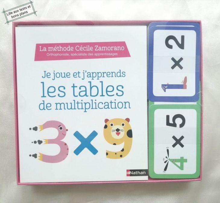 Test Coffret Livre Et Cartes De Jeu Pour Apprendre Les dedans Apprendre La Table De Multiplication En Jouant