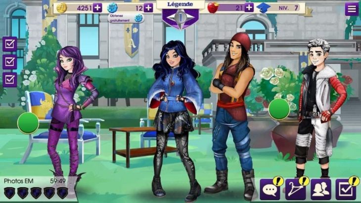 Test De L'application Disney Descendants Film Disney Channel intérieur Jeux De Descendants