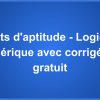 Tests D'aptitude - Logique Numérique Avec Corrigé Pdf encequiconcerne Exercice De Logique Gratuit