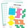 Tetris À Imprimer | Jeux De Voyage Pour Enfants, Jeux A dedans Jeux Mathématiques Ce2 À Imprimer