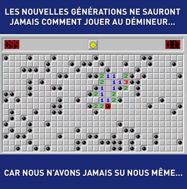 The Best Demineur Memes :) Memedroid dedans Jeu Démineur