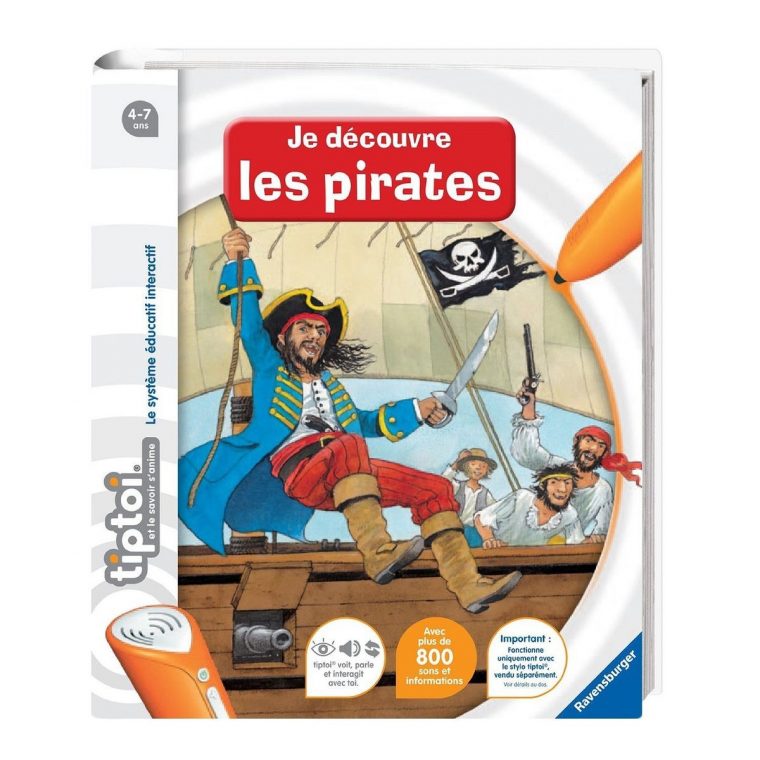 Tiptoi® – Je Découvre Les Pirates – Taille : Taille Unique encequiconcerne Livre Jeu Interactif