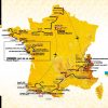 Tour De France 2018 Rotası Açıklandı - Fransa Bisiklet Turu serapportantà Image De La Carte De France