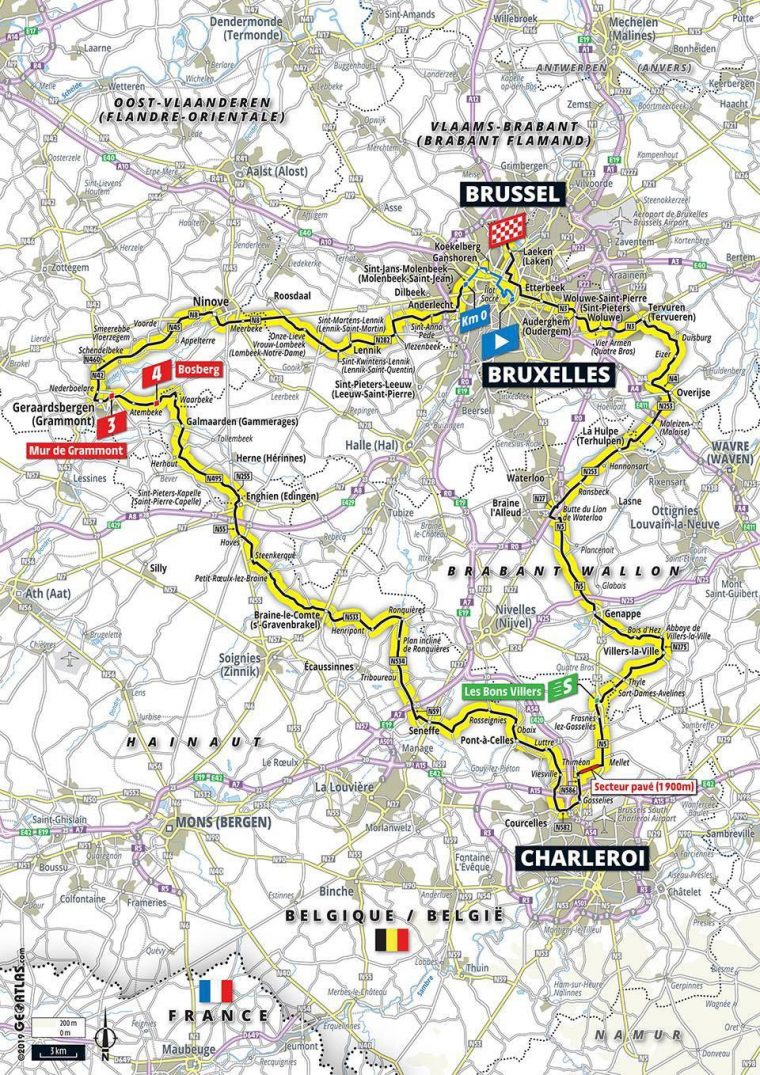 Tour De France | Tour De France 2019 : Découvrez Les Cartes encequiconcerne Carte Du Sud De La France Détaillée