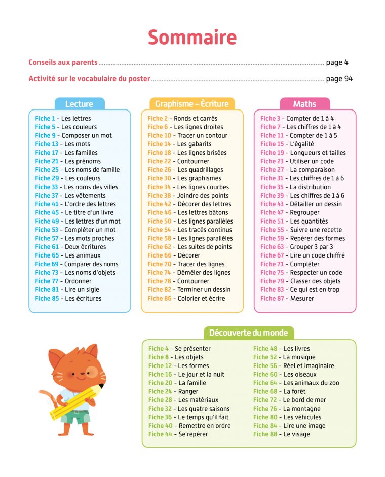 Toute Ma Maternelle- Moyenne Section 4-5 Ans | Hachette encequiconcerne Fiche Activité Maternelle Petite Section