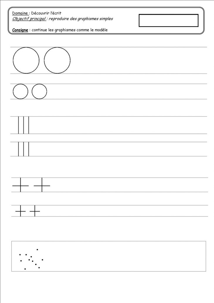 Traces Et Graphisme Ps – Ecole De Nadège tout Évaluation Graphisme Ms