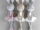 Trois Petites Ballerines Lulu Compotine | Crochet Amigurumi pour Lapin Lulu