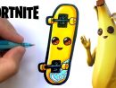 Tuto Dessin Skate Banane Fortnite à Dessiner Une Banane