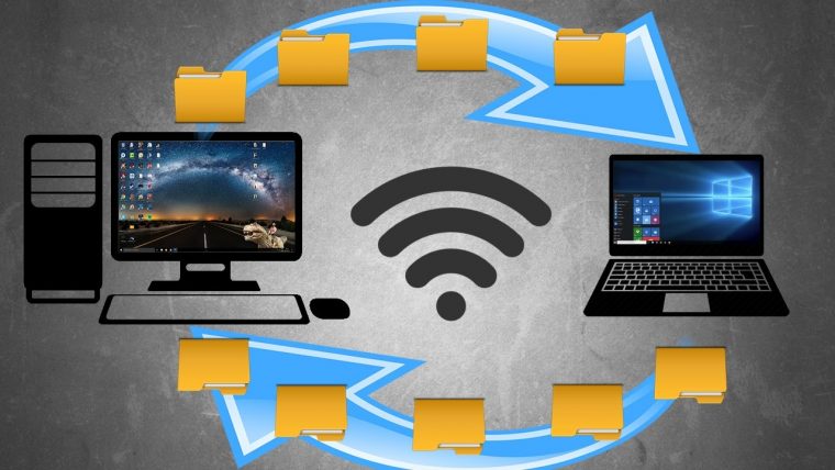 Tuto ► Transférer Des Fichiers Entre Deux Pc Par Wi-Fi (Windows) tout Relier Deux Pc