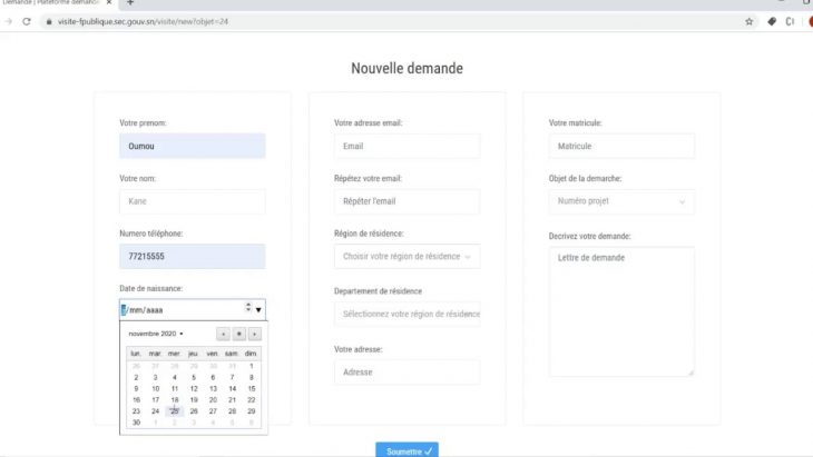 Tutoriel Sur La Plateforme De Visite En Ligne Du Ministère De La Fonction  Publique pour Departement 22 Region