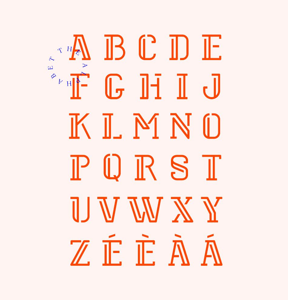 Typographie-Gratuite | Typographie, Lettrage Et Alphabet De destiné Modele Calligraphie Alphabet Gratuit