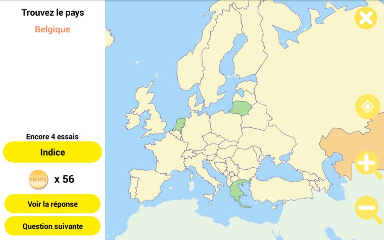 Un Nouveau Jeu "tour Du Monde"! – Dynseo tout Carte Du Monde Avec Capitales Et Pays