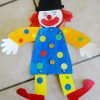 Un Petit Clown Pantin | Activités À La Maison avec Fabrication D Un Pantin Articulé