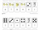 Un Petit Jeu De Dominos Pour Découvrir Les Chiffres De 0 À 9 dedans Jeux De Exercice De Maths