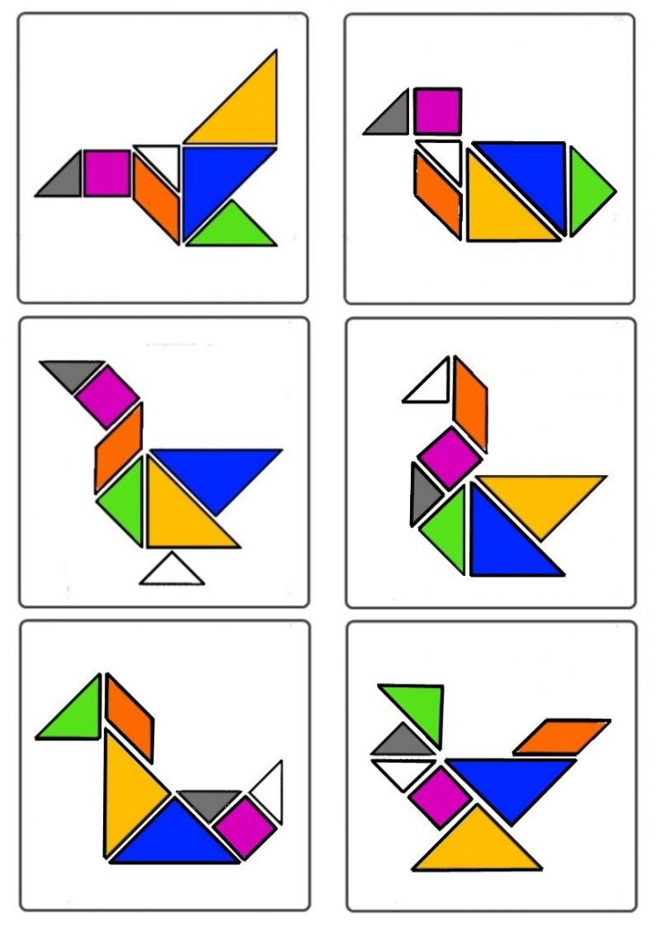 Un Peu Comme A Ecole Tangram avec Tangram Grande Section