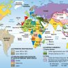 Une Carte Du Monde (Mappemonde) Vierge Pour La Géographie À serapportantà Carte Du Monde Vierge À Remplir En Ligne