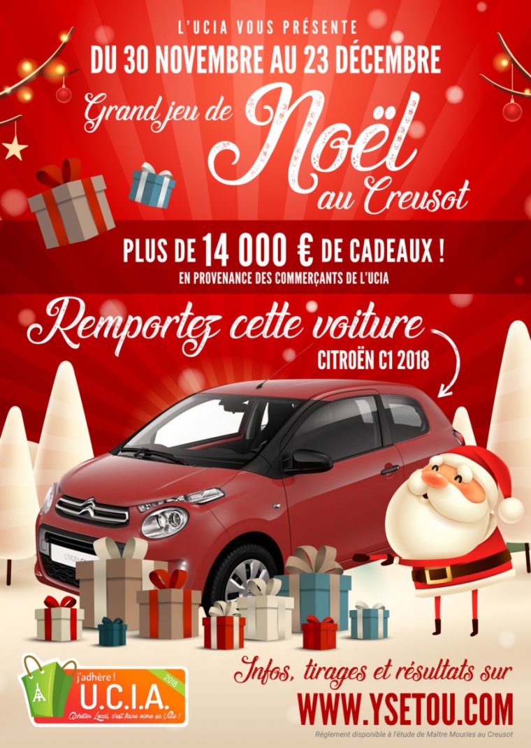 Une Citroën C1 À Gagner Pour Le Grand Jeu De Noël De L'ucia dedans Jeux A Faire Dans La Voiture