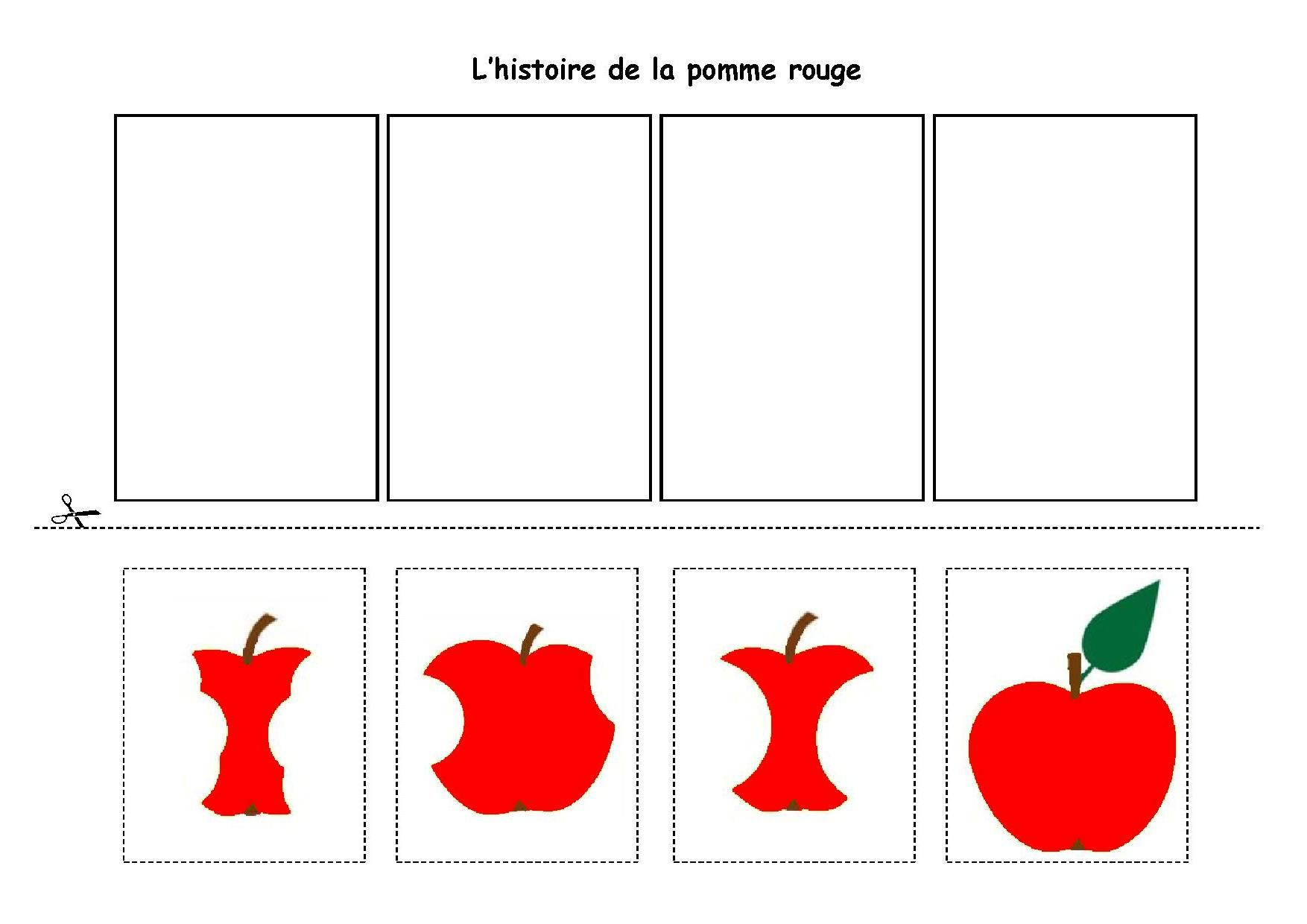 Une Peu Comme A Ecole Histoires pour Images Séquentielles À Imprimer 