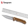 Us $27.99 30% Off|Tangram Folding Knife Tg3008A2 Bushcraft Knife Outdoor  Brand New High Quality Tool Pocket Knife 440C Blade|Knives| | - Aliexpress intérieur Progression Tangram
