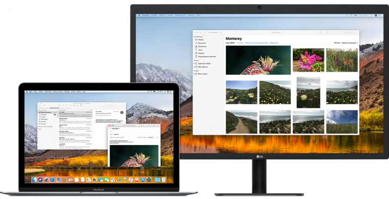 Utilisation D'écrans Externes Avec Votre Mac – Assistance Apple serapportantà Relier Deux Pc