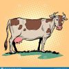 Vache À Lait De Laiterie Avec La Mamelle Animal De Ferme serapportantà Bruit Des Animaux De La Ferme