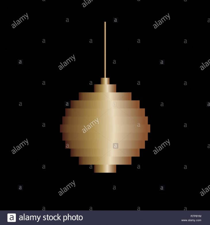 Vector Golden Pixel Art Christmas Tree Ball Jouet. Design pour Pixel Jouet