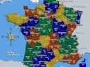 Voyage - Région De France - Arts Et Voyages tout Departement Sur Carte De France