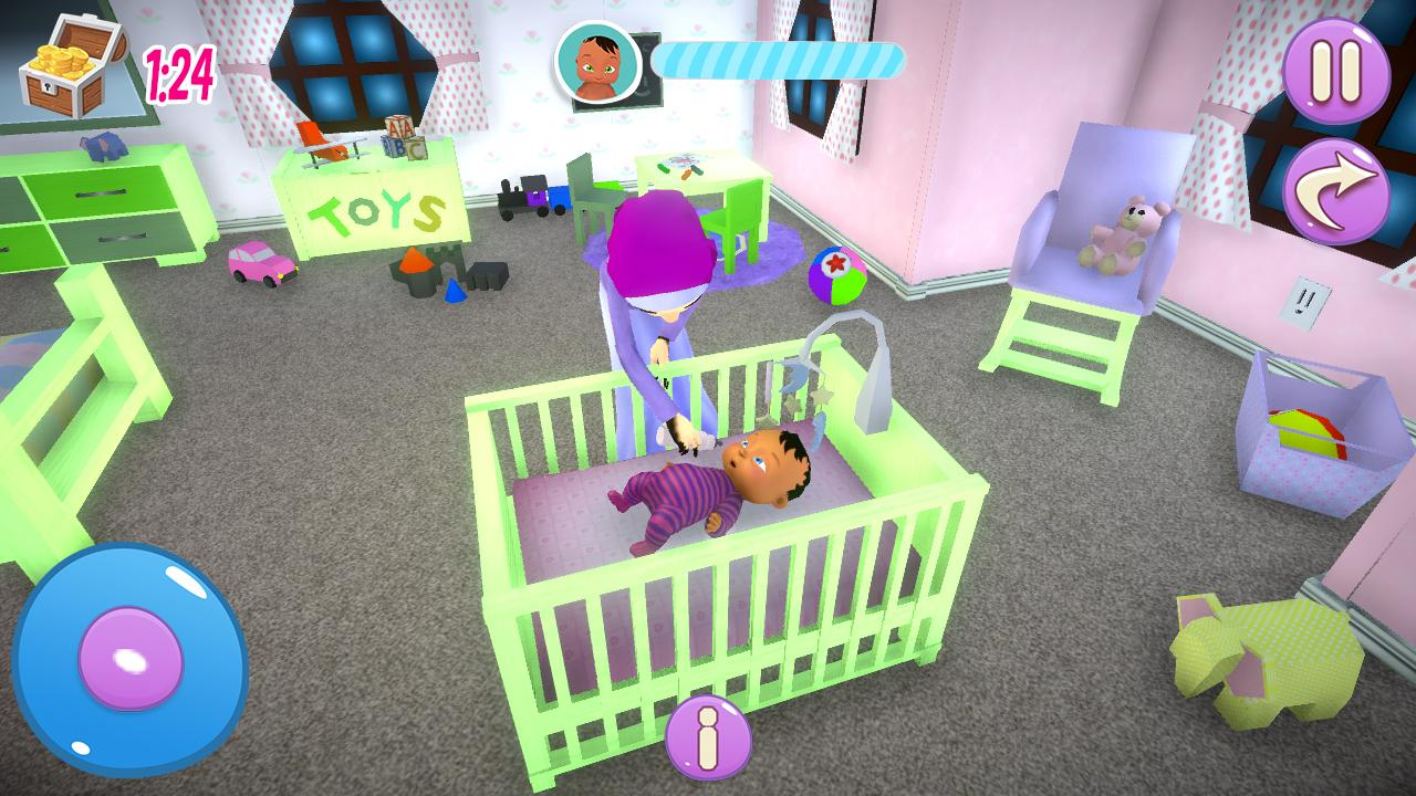 Vraie Mère Bébé Jeux 3D: Sim De Famille Virtuelle Pour serapportantà Jeux De Bébé Virtuel