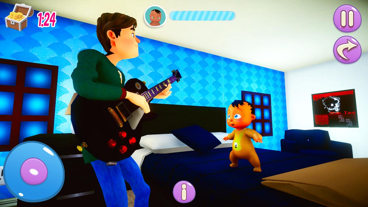 Vraie Mère Bébé Jeux 3D: Sim De Famille Virtuelle Pour tout Jeux De Bébé Virtuel