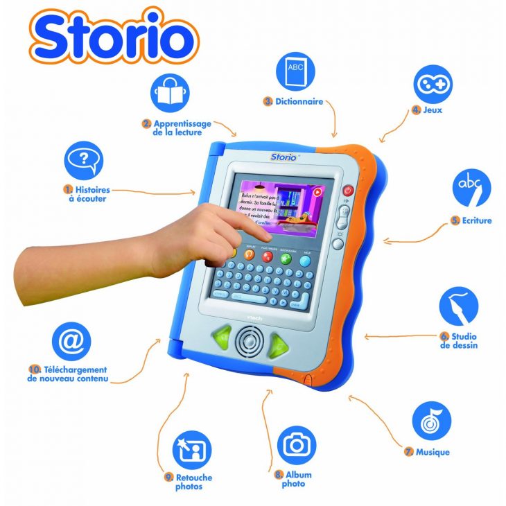 Vtech Storio : La Tablette Tactile Éducative Pour Les avec Tablette Pour Enfant De 4 Ans