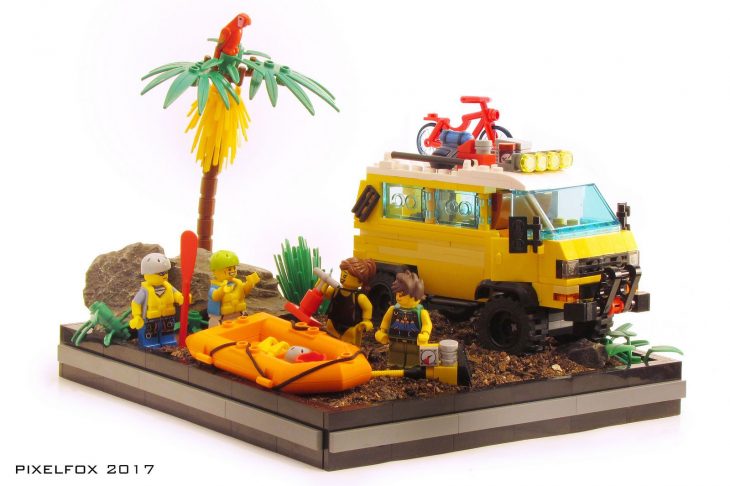 Vw Type 2 (T3) Syncro | Voiture Lego, Lego Et Lego Camion pour Pixel Jouet